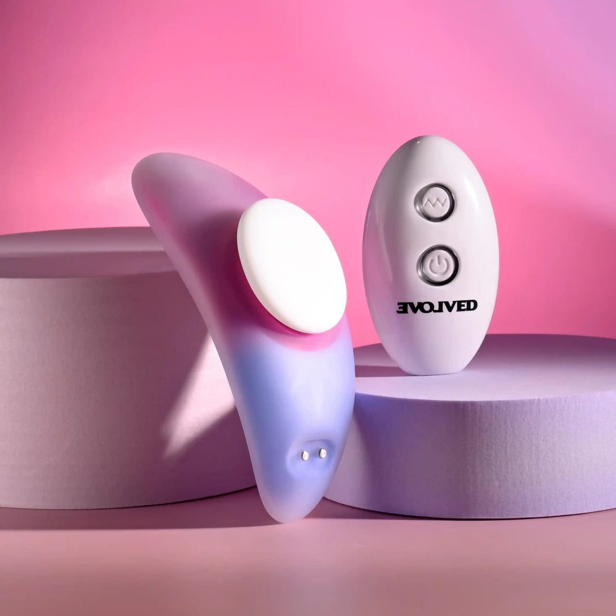 Evolved - Paradise Panty Remote-Controlled Wearable Vibrator (White) EV1211 Durio.sg