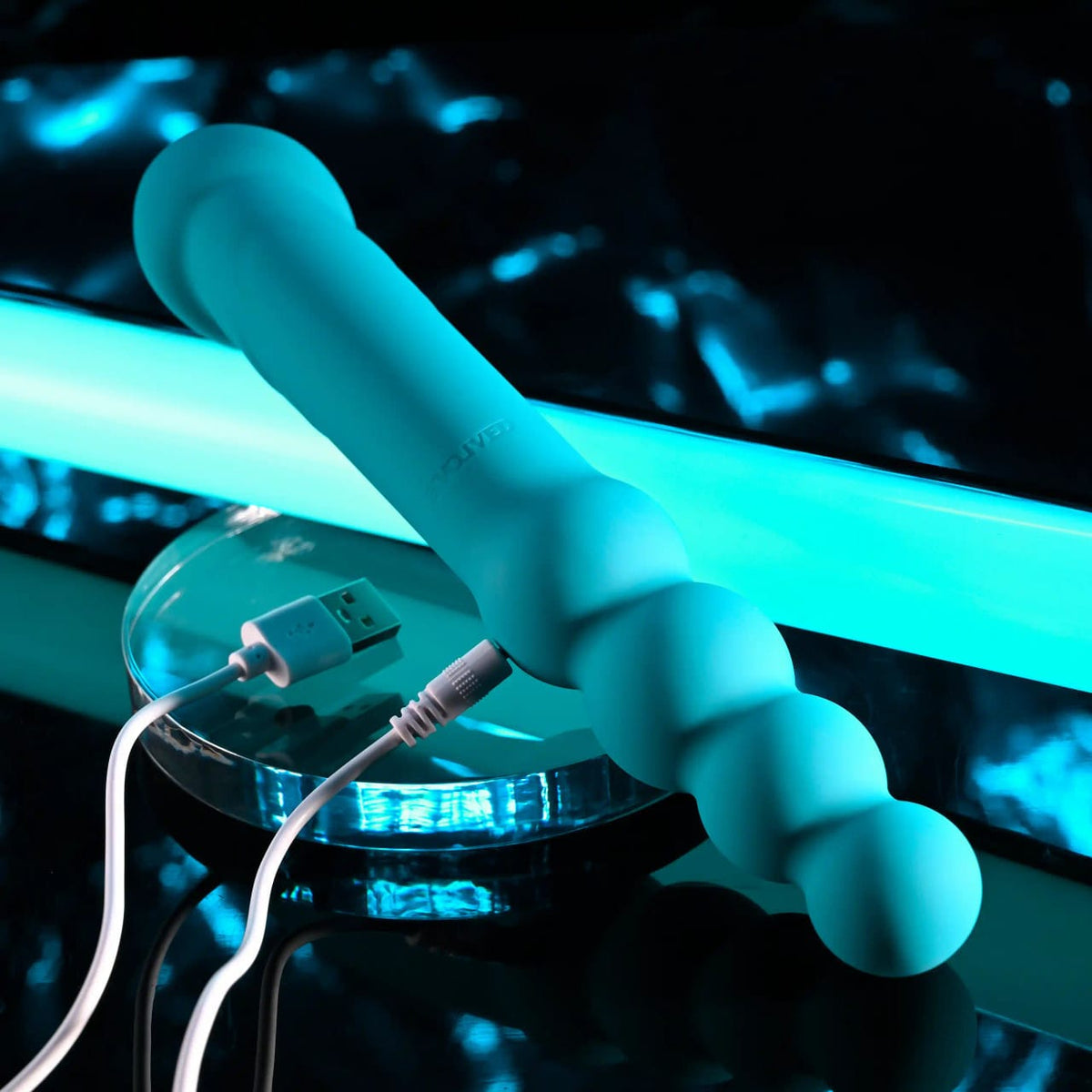 Evolved - Flip Flop Double-Ended Rechargeable Vibrator (Green) EV1210 Durio.sg