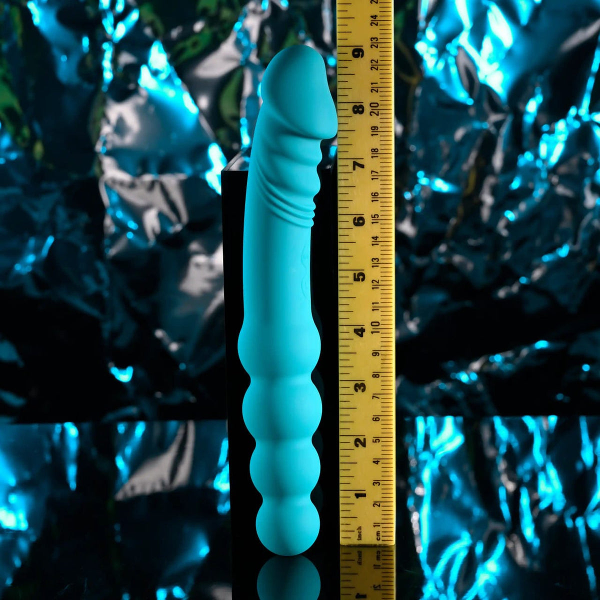 Evolved - Flip Flop Double-Ended Rechargeable Vibrator (Green) EV1210 Durio.sg