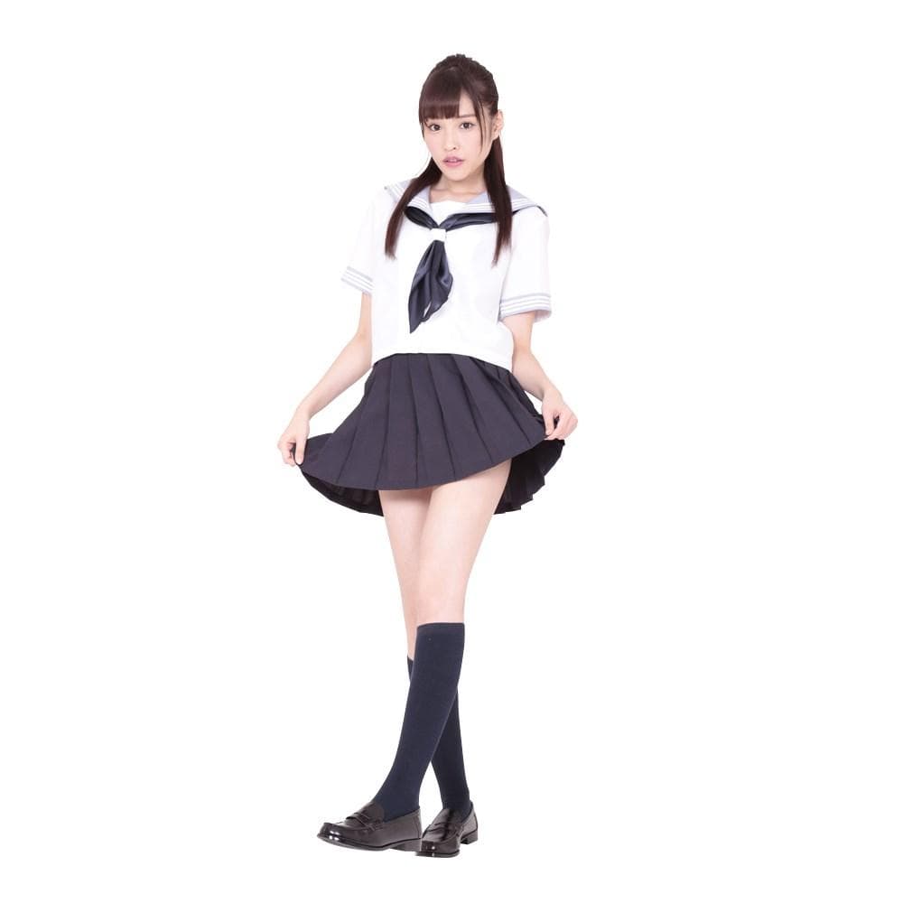 A&amp;T - Kami High School Summer Special Uniform Costume (White) -  Costumes  Durio.sg