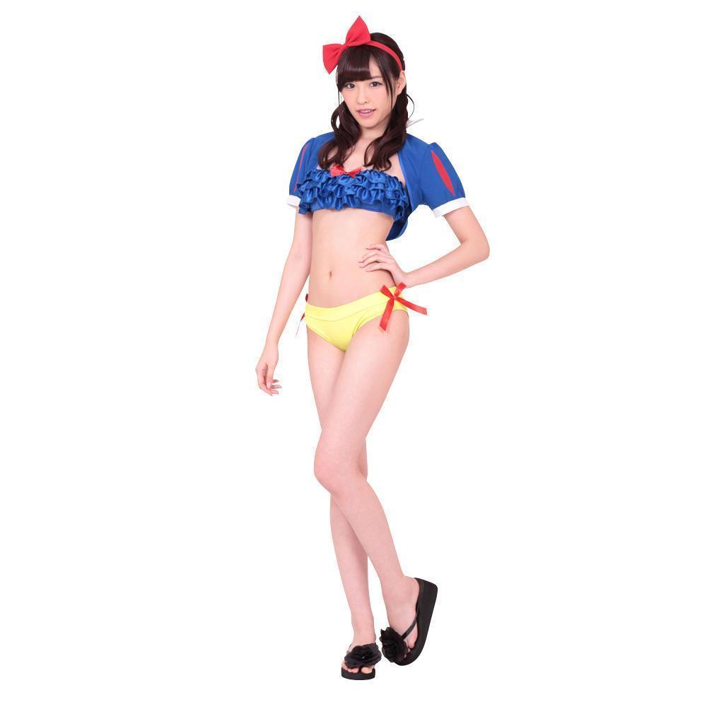 A&amp;T - Little Snow White Bikini Costume (Multi Colour) -  Costumes  Durio.sg