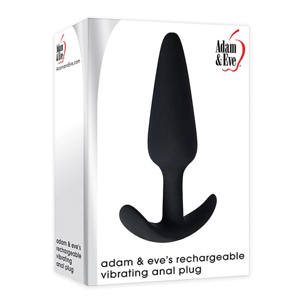 Adam & Eve - Adam & Eve's Rechargeable Vibrating Anal Plug (Black) -  Anal Plug (Vibration) Rechargeable  Durio.sg
