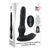 Adam & Eve - Adam's Remote Warming and Rotating Prostate Thruster Massager (Black) -  Prostate Massager (Vibration) Rechargeable  Durio.sg
