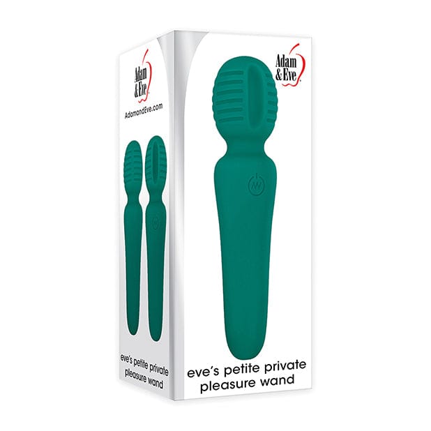 Adam & Eve - Eve's Petite Private Pleasure Wand Massager (Green) -  Wand Massagers (Vibration) Rechargeable  Durio.sg