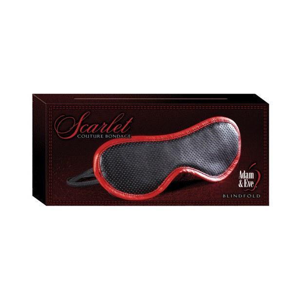 Adam &amp; Eve - Scarlet Couture Blindfold (Black) -  Mask (Blind)  Durio.sg