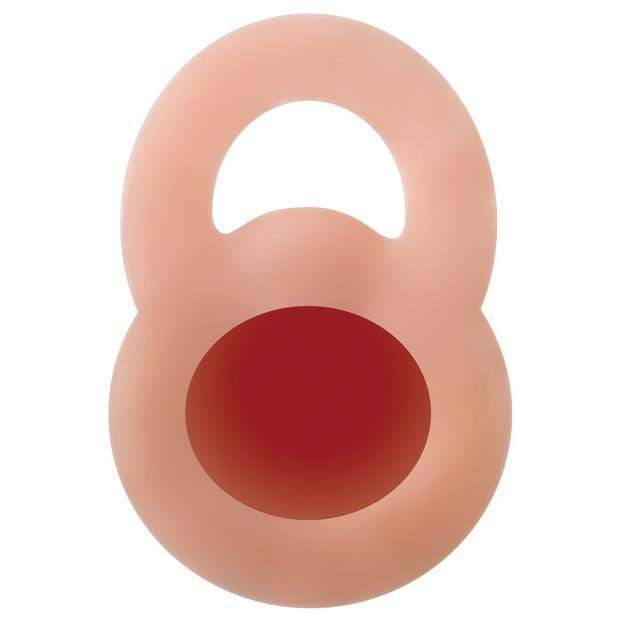 Adam & Eve - True Feel Penis Extension 2.25" (Beige) -  Cock Sleeves (Non Vibration)  Durio.sg