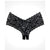 Allure Lingerie - Adore Candy Apple Panty O/S (Black) -  Panties  Durio.sg