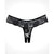 Allure Lingerie - Adore Chiqui Love Thong O/S (Black) -  Panties  Durio.sg