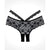 Allure Lingerie - Adore Heartbreaker Panty O/S (Black) -  Panties  Durio.sg
