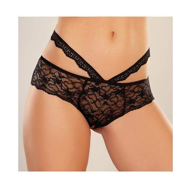 Allure Lingerie - Adore Heartbreaker Panty O/S (Black) -  Panties  Durio.sg