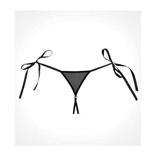 Allure Lingerie - Adore Lolita Panty O/S (Black) -  Crotchless Panties  Durio.sg