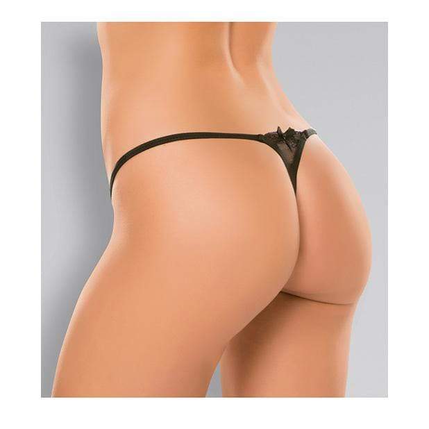 Allure Lingerie - Adore Pixie Panty O/S (Black) -  Panties  Durio.sg