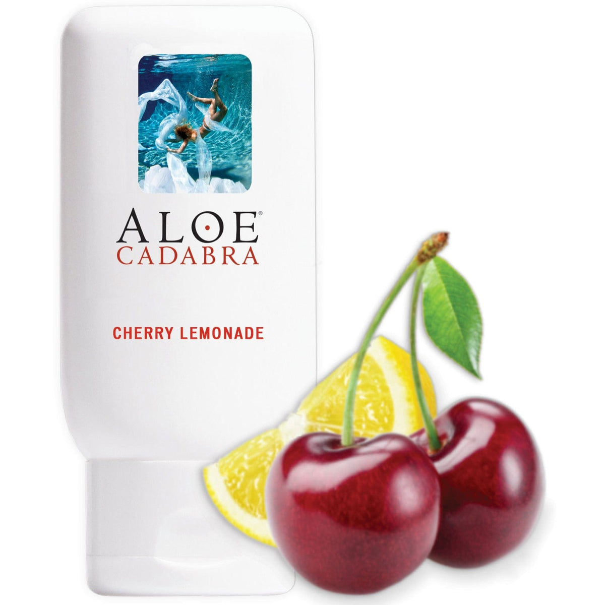 Aloe Cadabra - Organic Lubricant Flavored 2.5 oz (Cherry Lemonade) -  Lube (Water Based)  Durio.sg