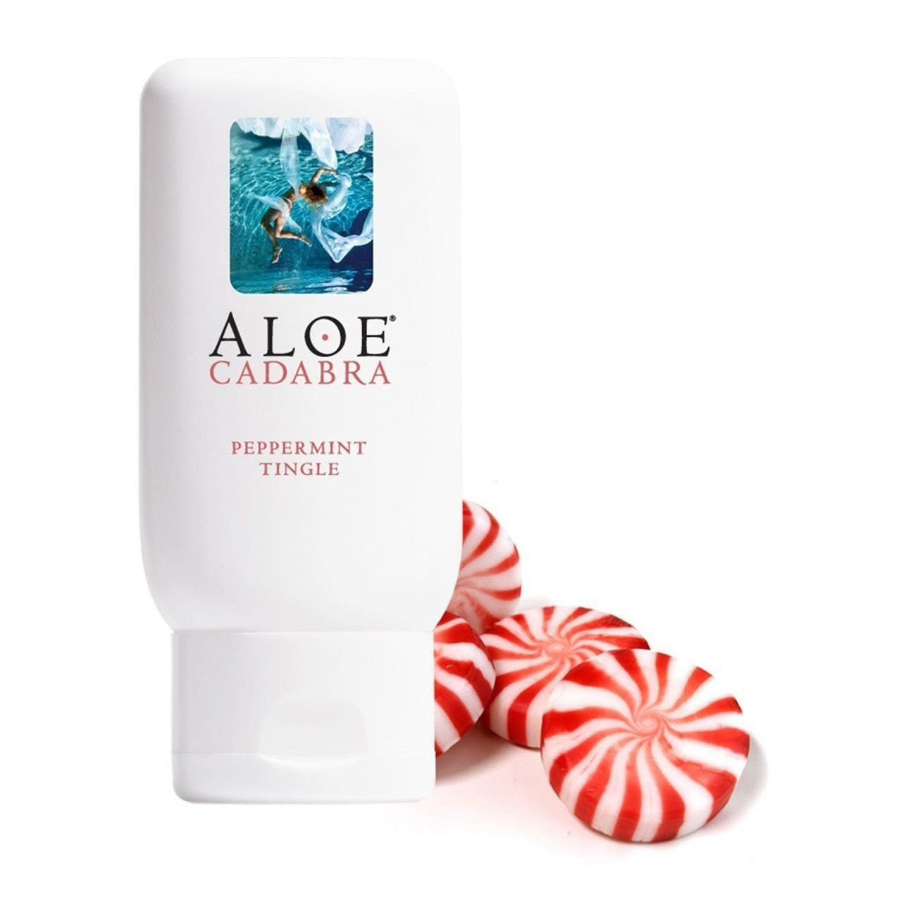 Aloe Cadabra - Organic Lubricant Peppermint Tingle 2.5 oz -  Cooling Lube  Durio.sg