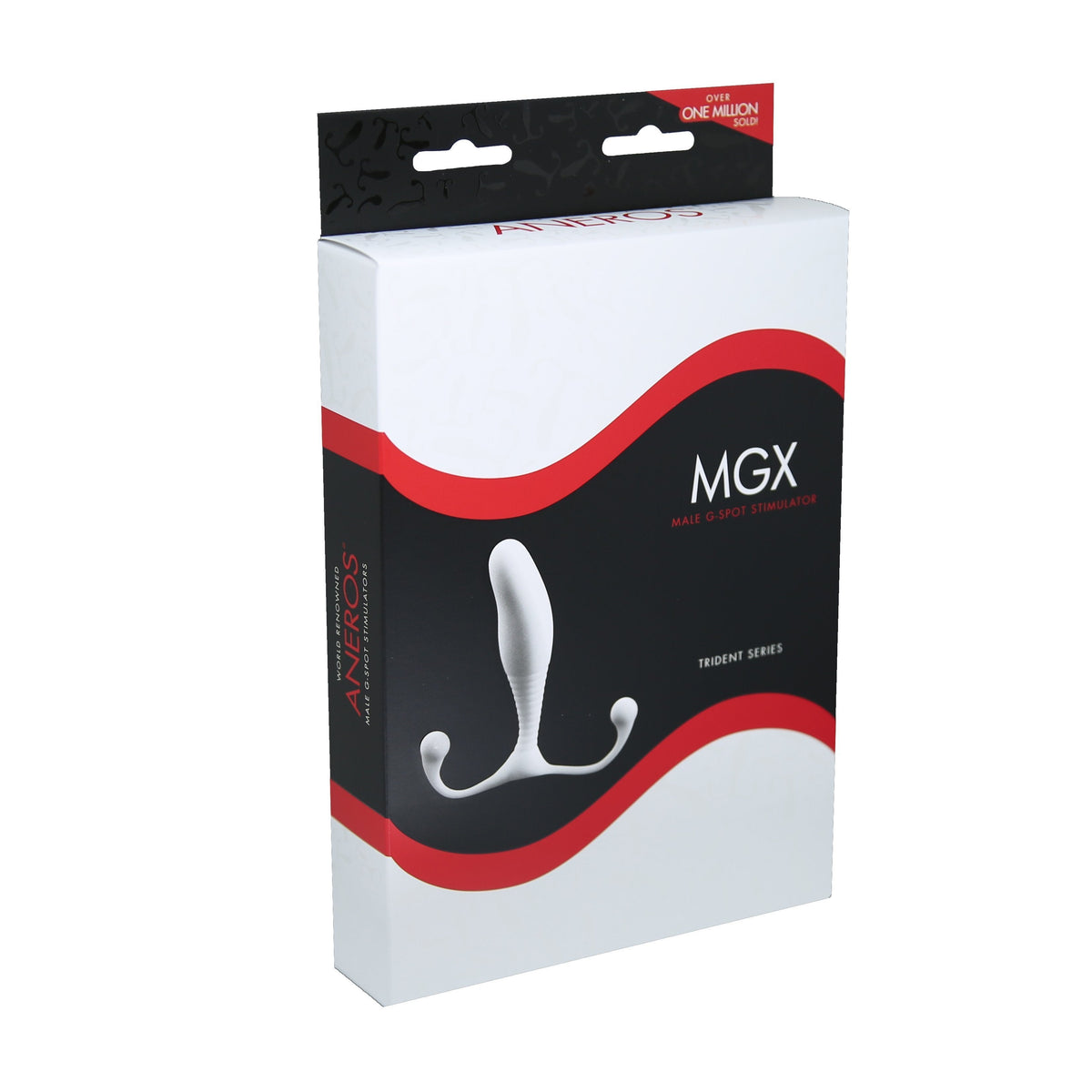 Aneros - MGX Trident Series Prostate Massager (White) -  Prostate Massager (Non Vibration)  Durio.sg