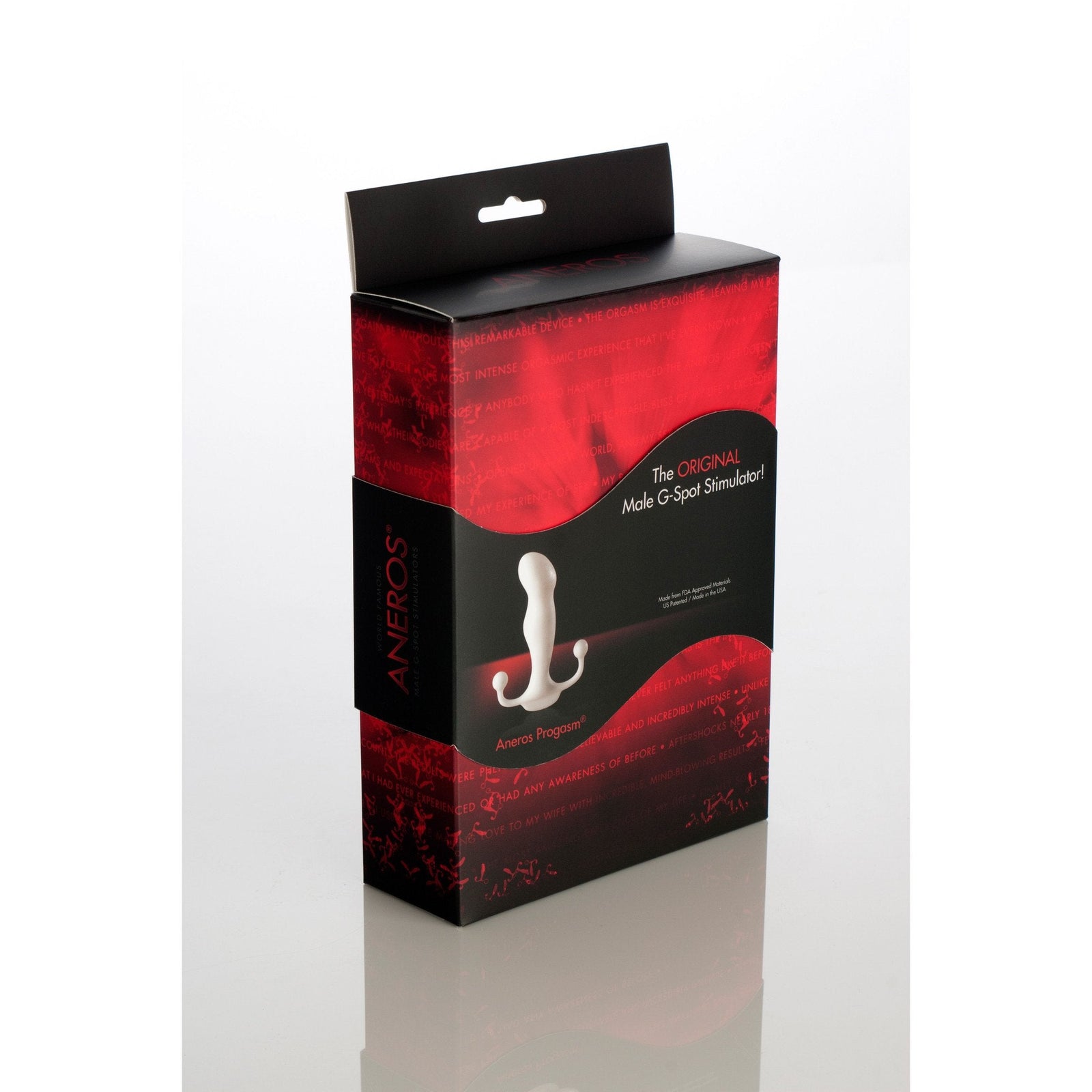 Aneros - Progasm Classic Prostate Massager (White) -  Prostate Massager (Non Vibration)  Durio.sg