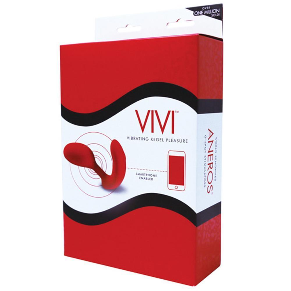 Aneros - Vivi Rechargeable Vibrating Prostate Massager (Red) -  Prostate Massager (Vibration) Rechargeable  Durio.sg