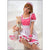 Anna Mu - 4 Pieces Cherry Maid Costume Set NA14030035 (Pink) -  Lingerie (Non Vibration)  Durio.sg