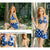 Anna Mu - Bikini Set NA12070003 (Blue) -  Swimwear  Durio.sg