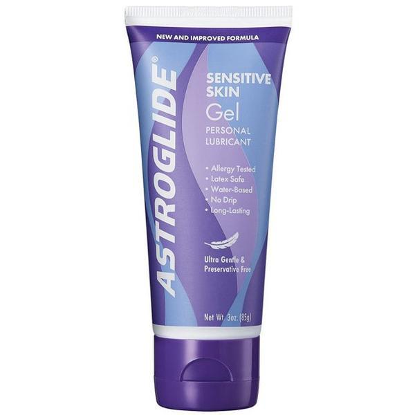 Astroglide - Sensitive Skin Ultra Gentle Gel Lubricant 3 oz -  Lube (Water Based)  Durio.sg