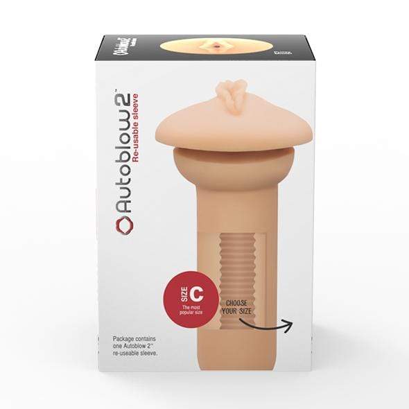 Autoblow - 2 Plus XT Vagina Sleeve C (White) -  Masturbator (Hands Free) AC Powered  Durio.sg