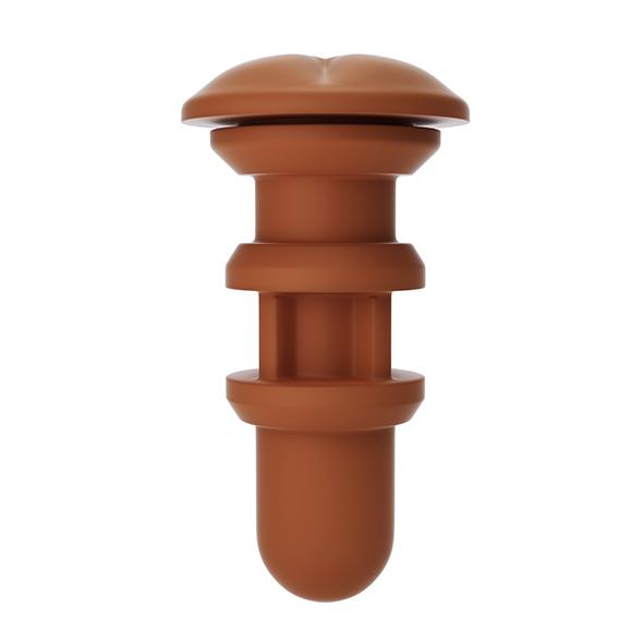 Autoblow - A.I Silicone Anus Sleeve (Brown) -  Masturbator (Hands Free) AC Powered  Durio.sg
