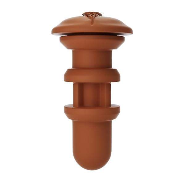 Autoblow - A.I Silicone Vagina Sleeve (Brown) -  Masturbator (Hands Free) AC Powered  Durio.sg