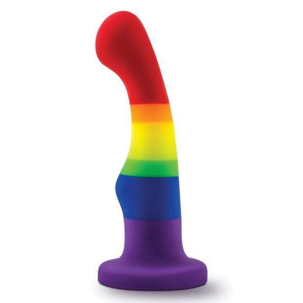 Avant - Pride 1 Silicone Plug Dildo (Multi Colour) -  Non Realistic Dildo with suction cup (Non Vibration)  Durio.sg