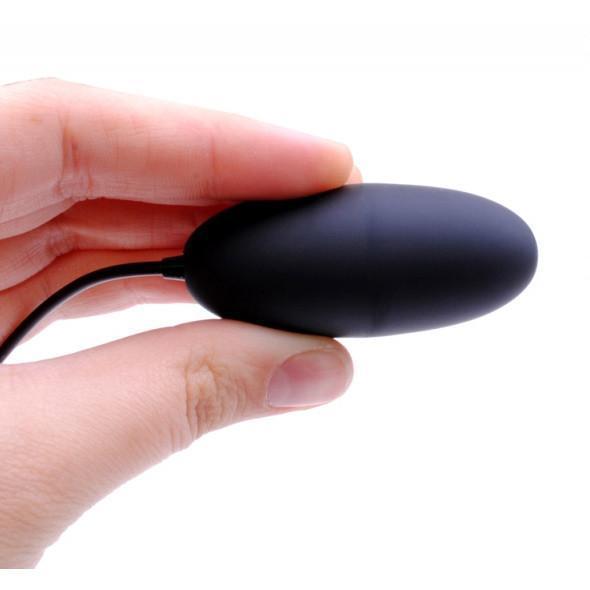 B Swish - Bnaughty Classic Egg Vibrator (Black) -  Wired Remote Control Egg (Vibration) Non Rechargeable  Durio.sg