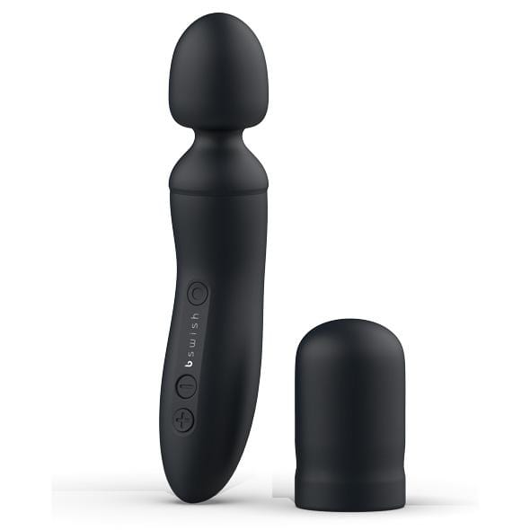 B Swish - Bthrilled Premium Line Wand Massager (Black) -  Wand Massagers (Vibration) Rechargeable  Durio.sg