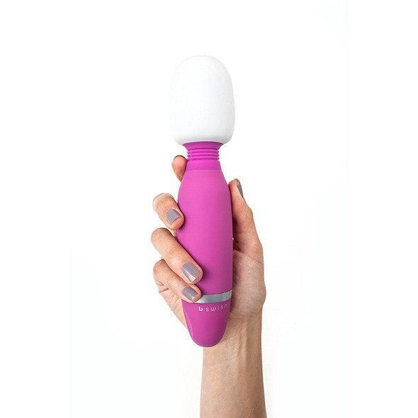 B Swish - Bthrilled Wand Vibrator (Rose) -  Wand Massagers (Vibration) Non Rechargeable  Durio.sg