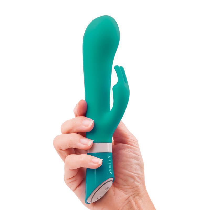 B Swish - Bwild Deluxe Bunny Rabbit Vibrator (Jade) -  Rabbit Dildo (Vibration) Non Rechargeable  Durio.sg