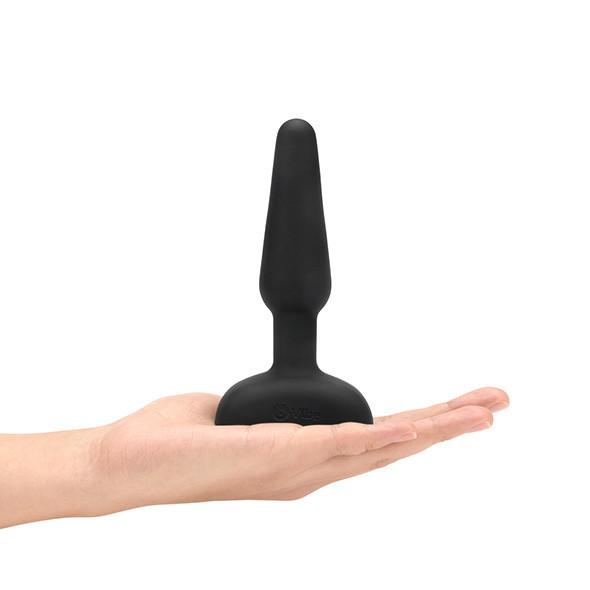 B-Vibe - Trio Remote Control Vibrating Anal Plug (Black) -  Remote Control Anal Plug (Vibration) Rechargeable  Durio.sg