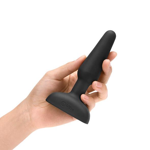 B-Vibe - Trio Remote Control Vibrating Anal Plug (Black) -  Remote Control Anal Plug (Vibration) Rechargeable  Durio.sg