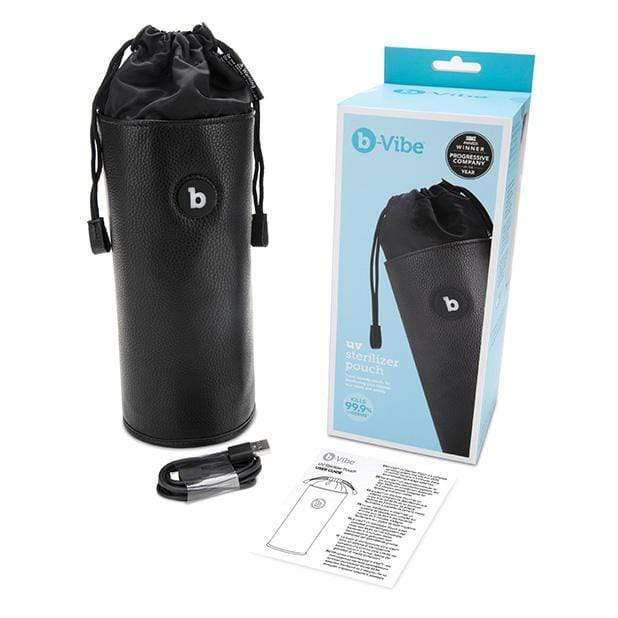 B-Vibe - UV Sterilizer Pouch with USB Cord (Black) -  Accessories  Durio.sg
