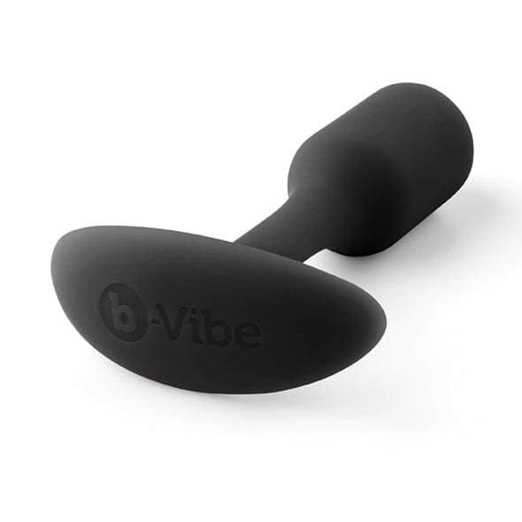 B-Vibe - Weighted Silicone Snug Anal Plug 1 55 g (Black) -  Anal Plug (Non Vibration)  Durio.sg