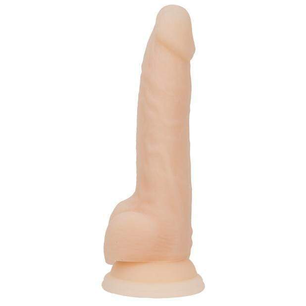 BMS - Naked Addiction Silicone Dong 8" (Beige) -  Realistic Dildo with suction cup (Non Vibration)  Durio.sg