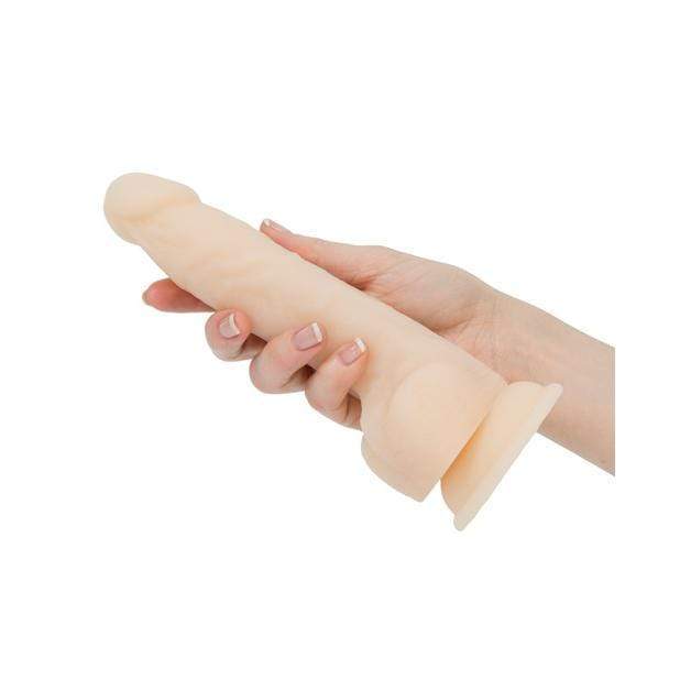 BMS - Naked Addiction Silicone Dong 8" (Beige) -  Realistic Dildo with suction cup (Non Vibration)  Durio.sg