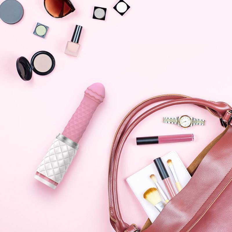 BMS - Pillow Talk Feisty Hands Free Thrusting Sex Machine (Pink) -  G Spot Dildo (Vibration) Rechargeable  Durio.sg