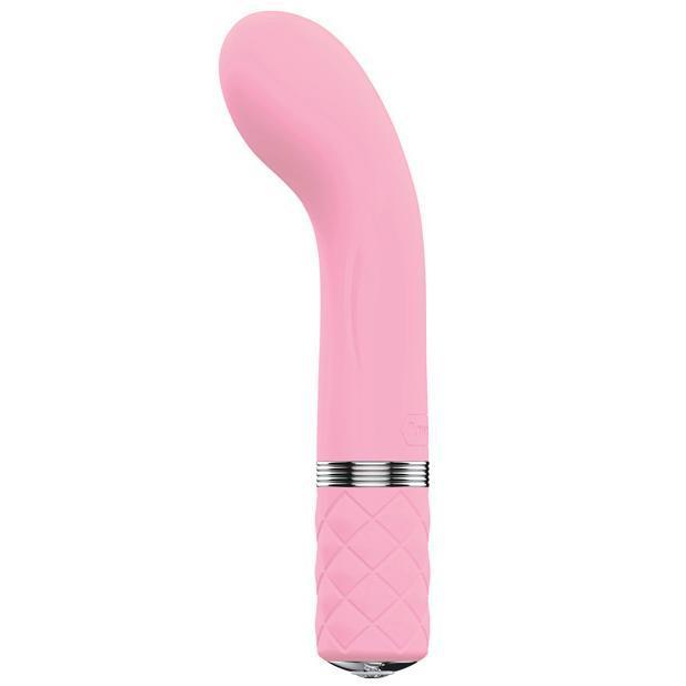 BMS - Pillow Talk Racy Luxurious Mini G Spot Massager (Pink) -  G Spot Dildo (Vibration) Rechargeable  Durio.sg