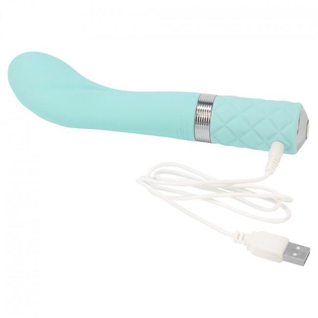 BMS - Pillow Talk Sassy Luxurious G Spot Vibrator (Blue) -  G Spot Dildo (Vibration) Rechargeable  Durio.sg
