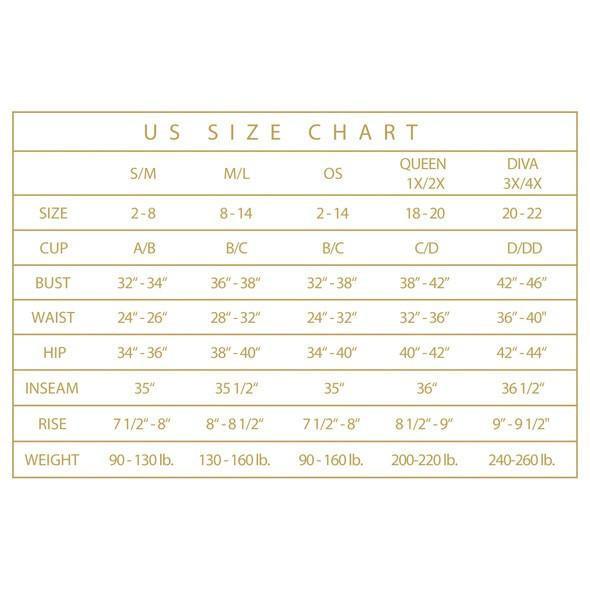 Baci - Fishnet Jacquard V Teddy One Size (Black) -  Teddy  Durio.sg