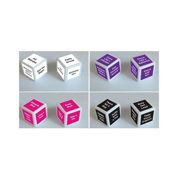 Ball & Chain - It's My Birthday Party Dice (Multi Colour) -  Party Games  Durio.sg