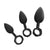 Bathmate - Anal Training Plugs (Black) -  Anal Plug (Non Vibration)  Durio.sg