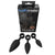 Bathmate - Anal Training Plugs (Black) -  Anal Plug (Non Vibration)  Durio.sg