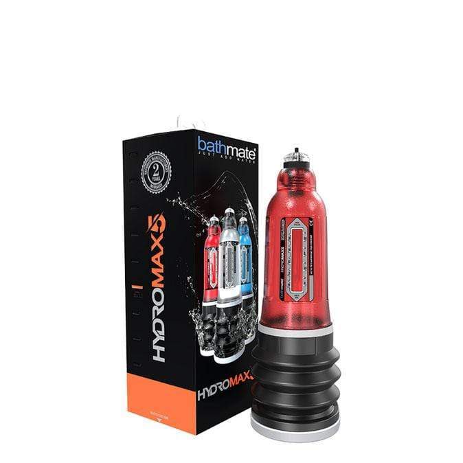 Bathmate - Hydromax5 Penis Pump (Red) -  Penis Pump (Non Vibration)  Durio.sg