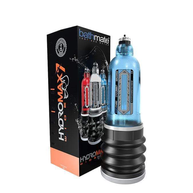 Bathmate - Hydromax7 Wide Boy Penis Pump (Blue) -  Penis Pump (Non Vibration)  Durio.sg