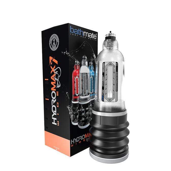 Bathmate - Hydromax7 Wide Boy Penis Pump (Clear) -  Penis Pump (Non Vibration)  Durio.sg