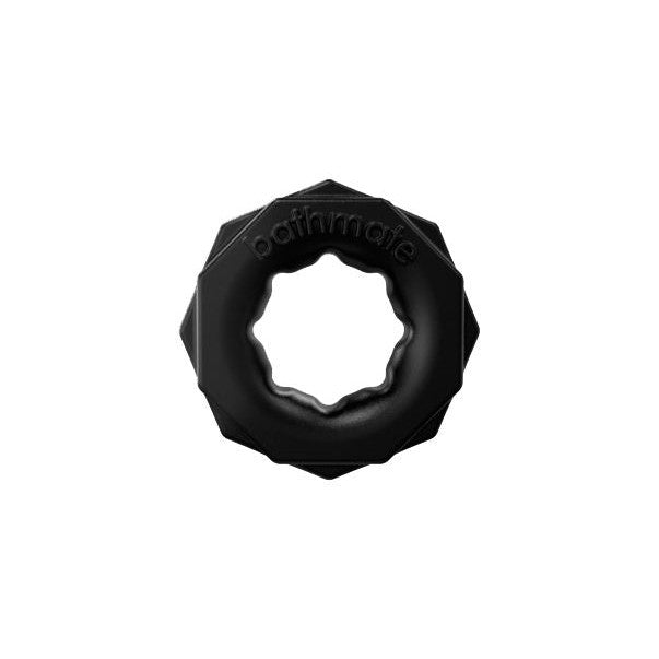 Bathmate - Power Rings Spartan (Black) -  Rubber Cock Ring (Non Vibration)  Durio.sg