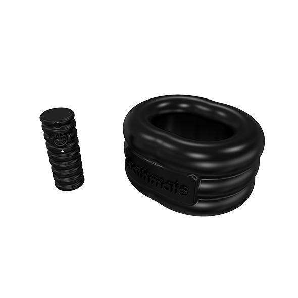 Bathmate - Vibe Ring Stretch Rechargable Cock Ring (Black) -  Silicone Cock Ring (Vibration) Rechargeable  Durio.sg